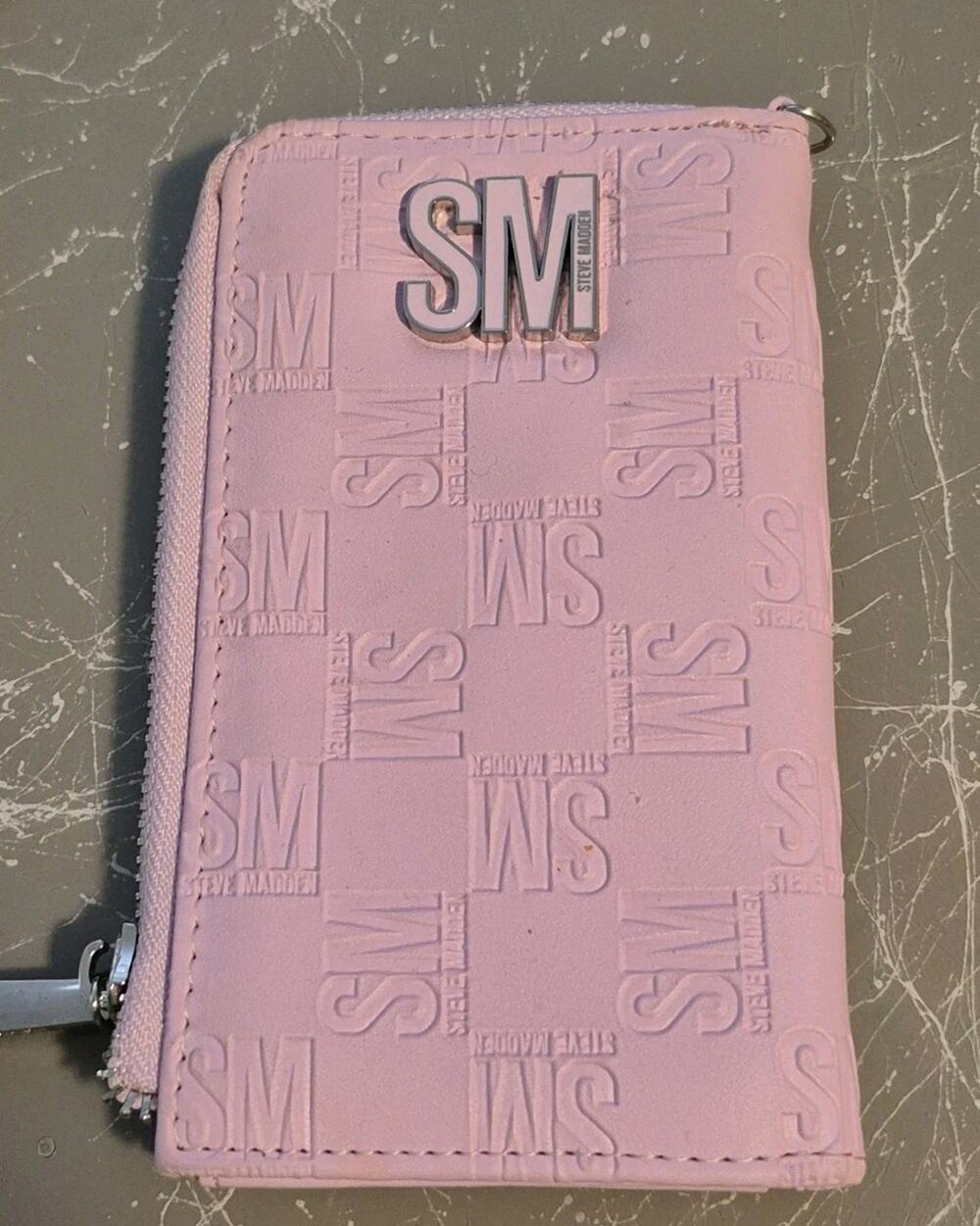 Steve Madden Women’s Pink Wallet Multi Card Holder